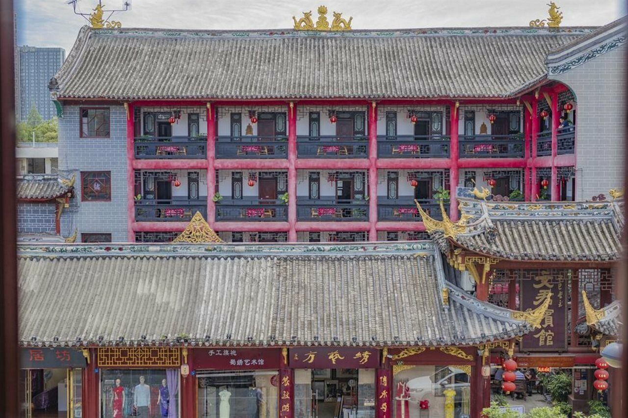 Chengdu Dreamstravelwenjuncourtyardhotel Eksteriør billede